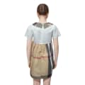 Burberry Brown Premium Quality Girls Dress-thumb-1