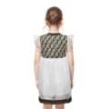 Fendi Black & Brown Premium Girls Dress-thumb-1