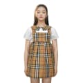 Burberry Brown Premium Girl's Dress-thumb-0