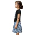 Fendi Embroidery logo Black Premium Girls Co-ord Set-thumb-2