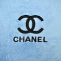 Chanel Embroidery Logo Blue Premium Towels - Set of 2-thumb-1
