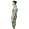 Casablanca Paris Green & White Mens Shirt & Shorts Combo-thumb-2
