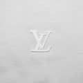 Louis Vuitton White Embroidery Logo Premium Polo T-shirt-thumb-5