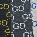 Gucci logo Print Crew Premium Quality Socks-thumb-3