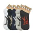 Burberry Premium Quality Low Ankle Socks - Pack of 5-thumb-0
