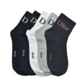 Dior Low Cut Black Premium Quality Socks-thumb-0