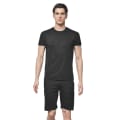 Michael Kors Embroidered Black Premium T-shirt & Shorts Combo-thumb-0