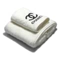 Chanel Off White Premium Quality Towels - Set of 2-thumb-0