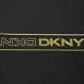 DKNY Black Premium Cotton Legging-thumb-2