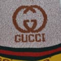 Gucci logo Printed Premium Low-cut Socks-thumb-2