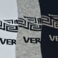 Versace Embroidery Premium No-show Socks-thumb-3