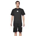Two 18 Black Premium Mens T-shirt & Shorts Combo-thumb-0