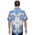 Gucci Bandana Print white & light blue Cotton Shirt-thumb-1