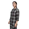 Burberry Black Check Premium Cotton Co-ord Set-thumb-0