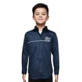 Armani Exchange Blue Premium Logo Print Kids Shirt-thumb-0