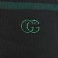 Gucci GG Embroidery Premium Cotton Anklet Socks-thumb-2