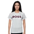 BOSS White Premium Quality Women T-shirt-thumb-0