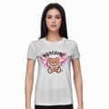 Moschino White Premium Quality Women T-shirt-thumb-0