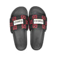 Gucci GG Canvas Black/Red Mens Flip-flops-thumb-4