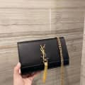 Saint Laurent Medium Black Chain Bag-thumb-0