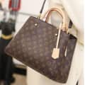 Louis Vuitton Montaigne Brown Shoulder Bag-thumb-1