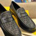 Fendi Black Premium Quality Loafers-thumb-2
