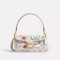 Coach Tabby Shoulder Bag 26 With Sketch Print-thumb-0