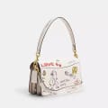 Coach Tabby Shoulder Bag 26 With Sketch Print-thumb-1