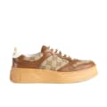 Women's GG Brown Trainer Sneaker-thumb-0