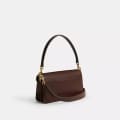 Coach Georgie Shoulder Bag In Blocked Wine Signature Canvas-thumb-1