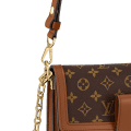 Louis Vuitton Dauphine Brown Monogram Bag-thumb-6