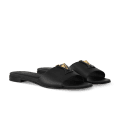 Louis Vuitton LV Mare Black Flat Sandals-thumb-0