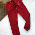 Armani Exchange Red Premium Quality Warm Track Pant-thumb-2