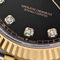 Rolex Datejust 41 Black Diamond Dial Steel and 18K Yellow Gold 126333-10DIBABLK-thumb-5