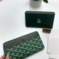 Goyard Premium Long Card Wallet-thumb-0