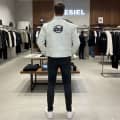 Diesel White High Premium Authentic Quality Jacket-thumb-2