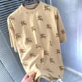 Burberry Brown Premium Exclusive Polo T-shirt-thumb-1