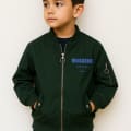 Moschino Green High End Quality Kid's Jacket-thumb-0