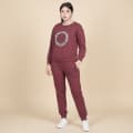 Armani Exchange Magenta Premium Quality Tracksuit-thumb-1