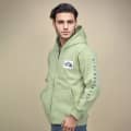 The North Face Light Green Premium Quality Hoodie-thumb-0