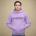 Burberry Purple Premium Quality Hoodie-thumb-1