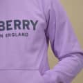 Burberry Purple Premium Quality Hoodie-thumb-4