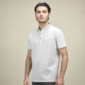Louis Vuitton White Embroidery Logo Premium Polo T-shirt-thumb-0