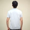 Burberry TB Embroidered White Premium Polo T-shirt-thumb-3