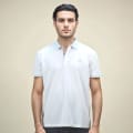 Burberry TB Embroidered White Premium Polo T-shirt-thumb-1