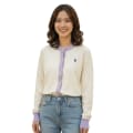 Ralph Lauren Purple Premium Quality Cardigan Sweater-thumb-0