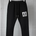 Armani Exchange Black Premium Quality Warm Track Pant-thumb-5