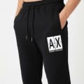 Armani Exchange Black Premium Quality Warm Track Pant-thumb-3