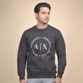 Armani Exchange Black Premium Quality Sweatshirt-thumb-1