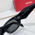 Prada 18W Black Luxury Women's Sunglasses-thumb-3
